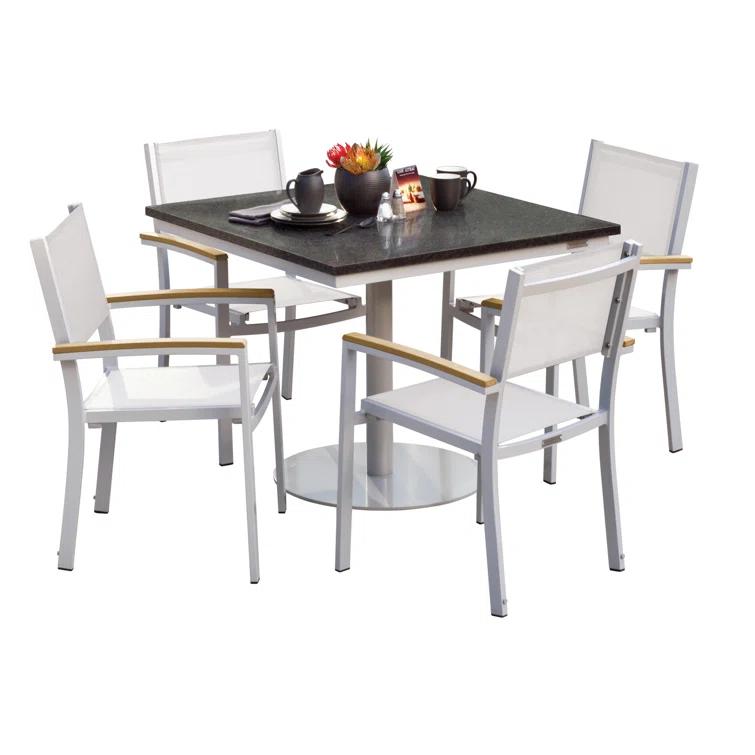 Travira Stacking Patio Arm Chair
