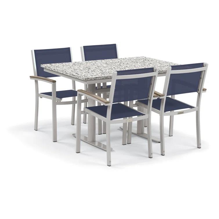 Travira Stacking Patio Arm Chair