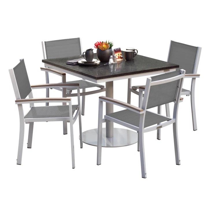 Travira Stacking Patio Arm Chair