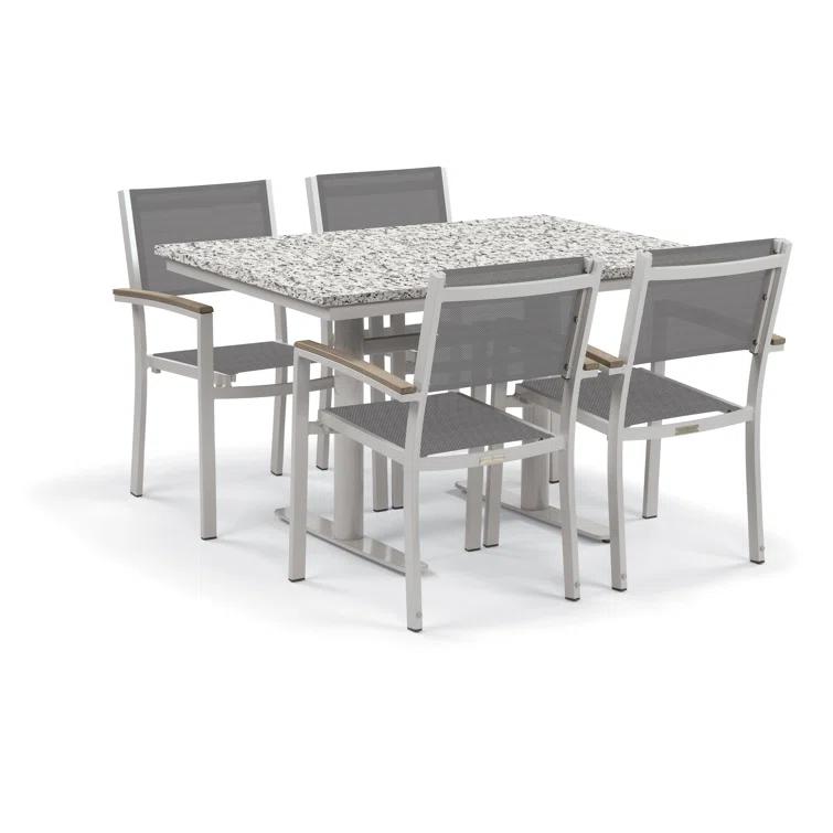 Travira Stacking Patio Arm Chair