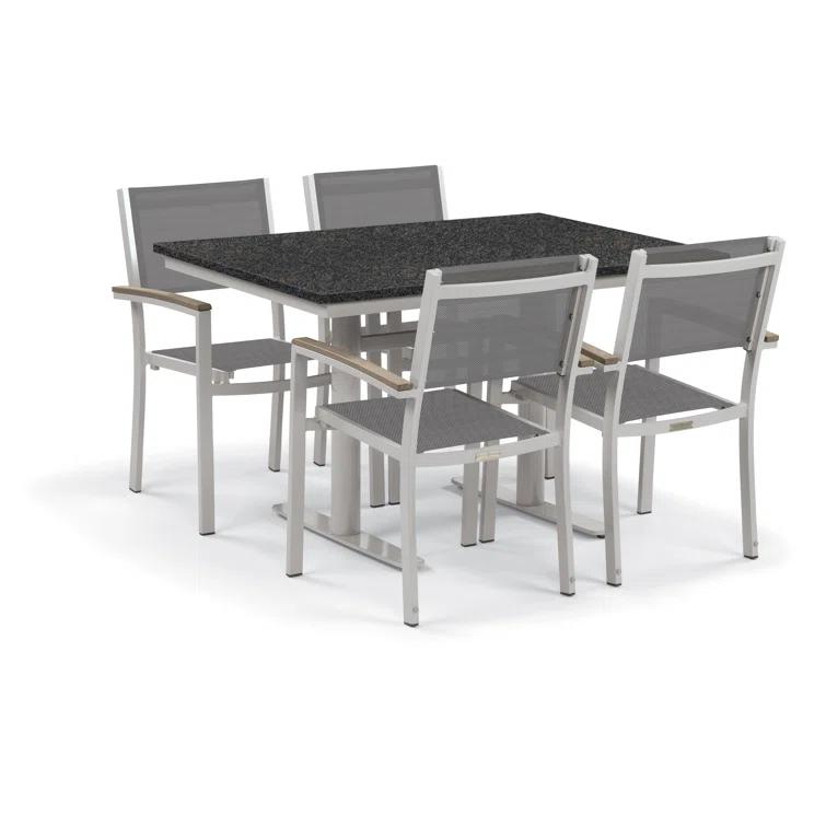 Travira Stacking Patio Arm Chair
