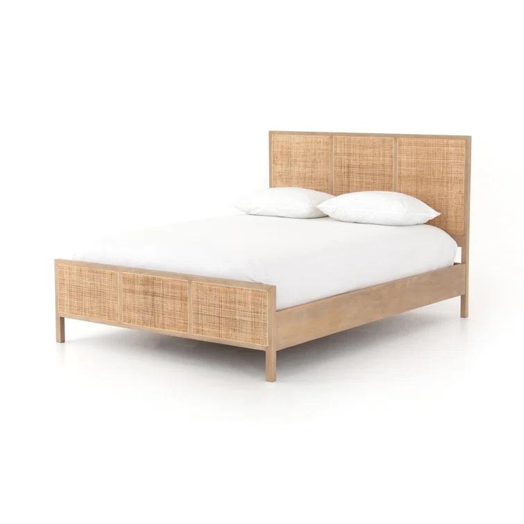 Hannah Platform Bed - Russet / Queen