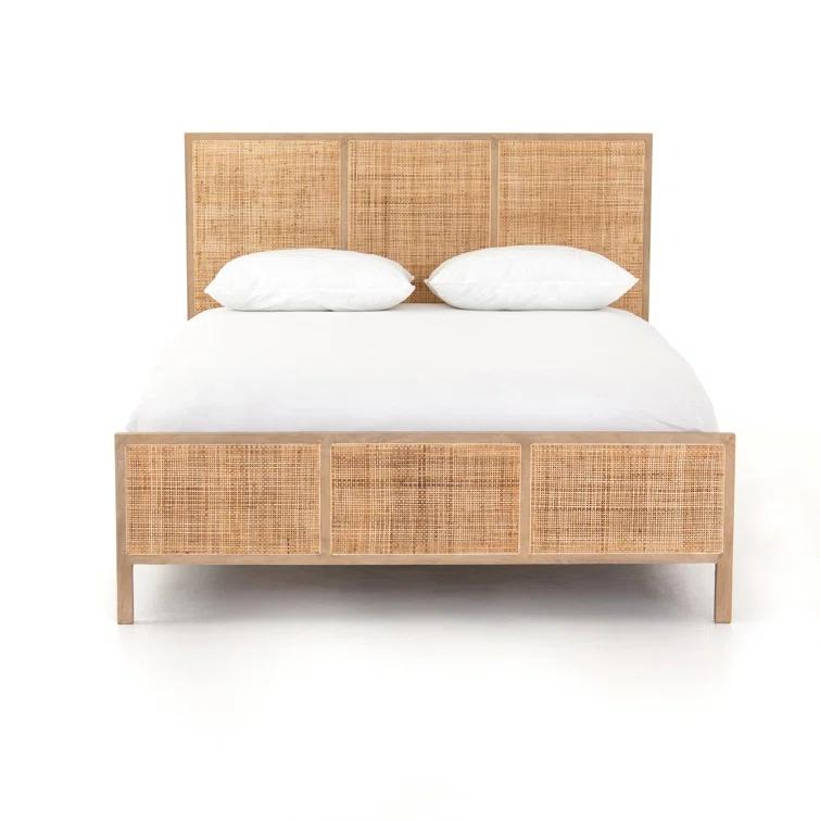Hannah Platform Bed - Russet / Queen