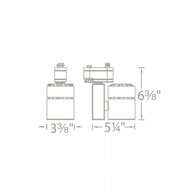 Exterminator II LED Adjustable Track Head