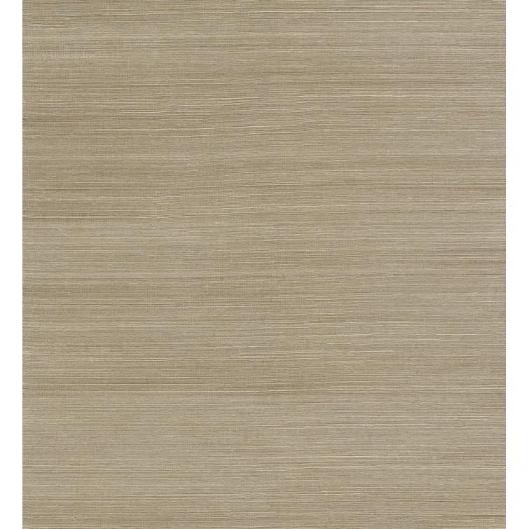 Slate and Bronze Grasscloth Removable Wallpaper Roll