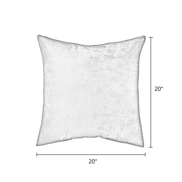 Velvet Polyester Throw Pillow