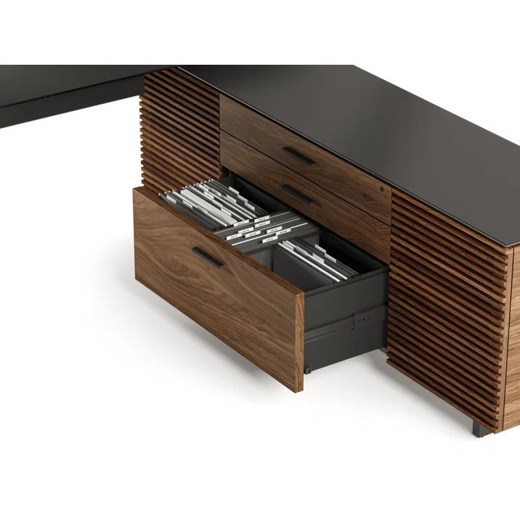 Corridor L-Shaped Executive Desk