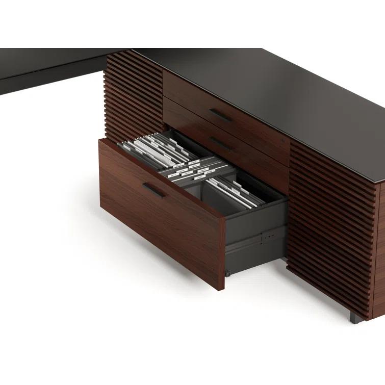 Corridor L-Shaped Executive Desk