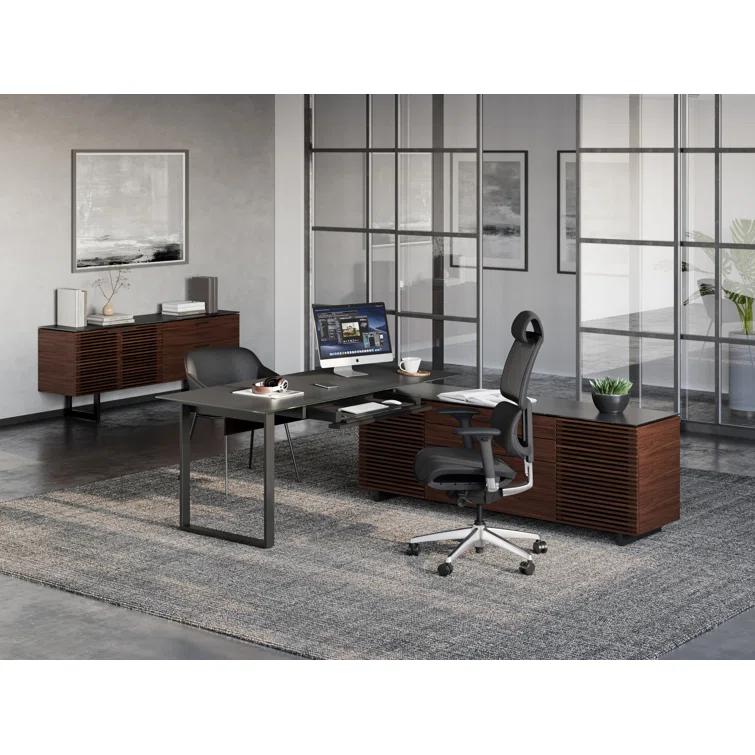 Corridor L-Shaped Executive Desk
