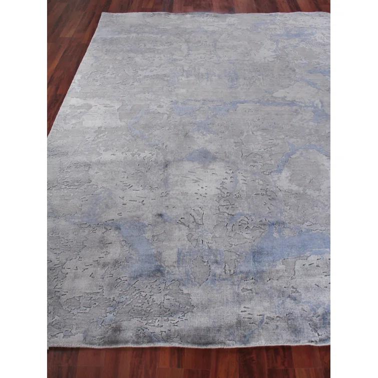 EXQUISITE RUGS Reflections Viscose Abstract Indoor Rug