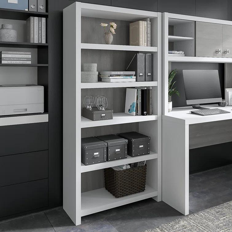 Echo 66" H x 32" W Standard Bookcase