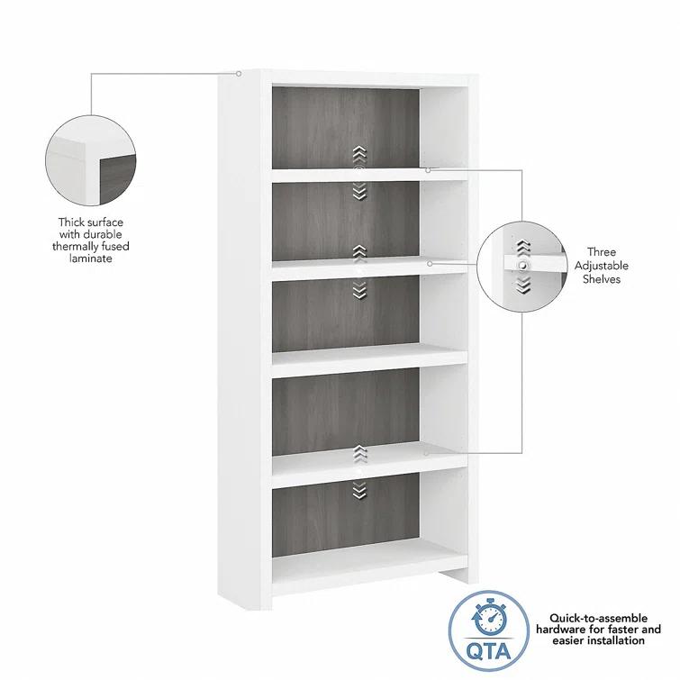 Echo 66" H x 32" W Standard Bookcase