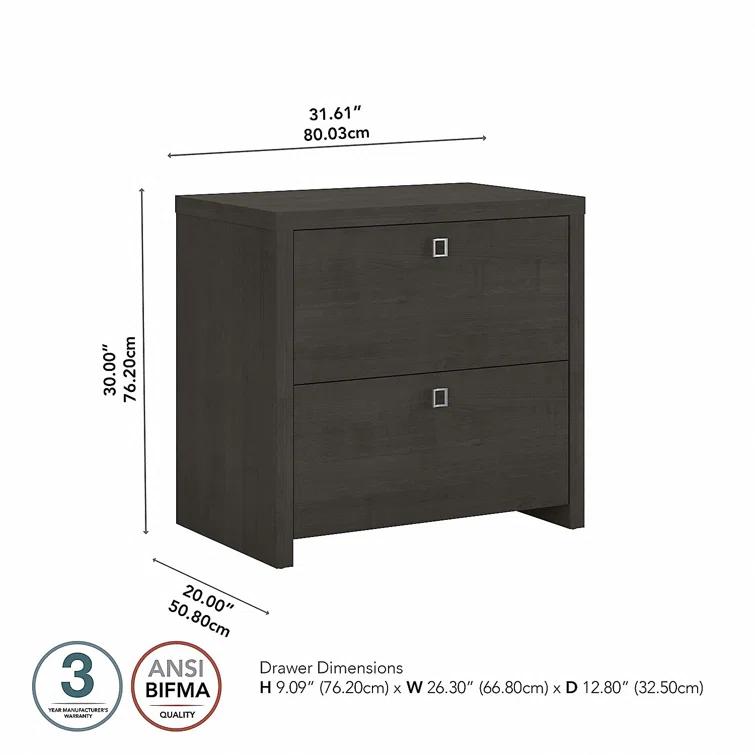 Echo 2 -Drawer File Cabinet