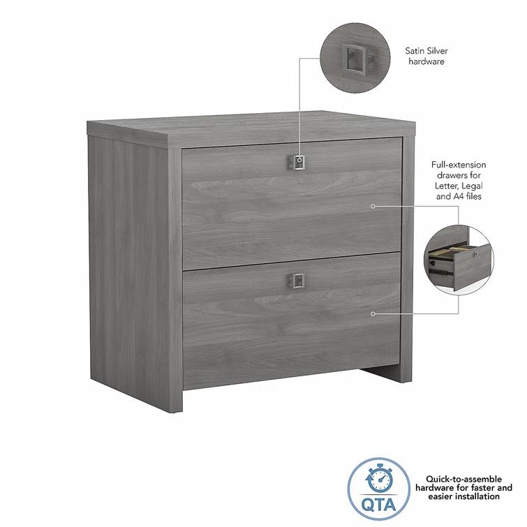Echo 2 -Drawer File Cabinet
