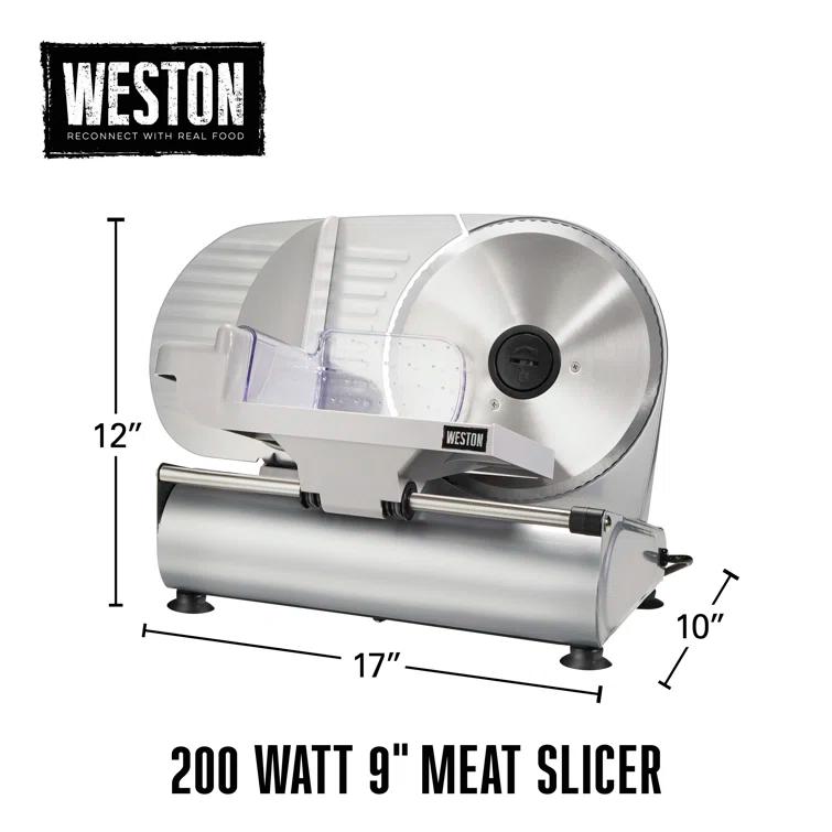 Weston Weston Electric Meat Slicer