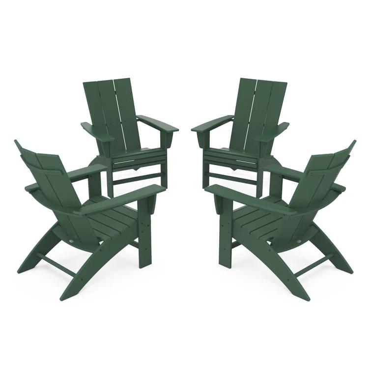 Modern Plastic Adirondack Chair