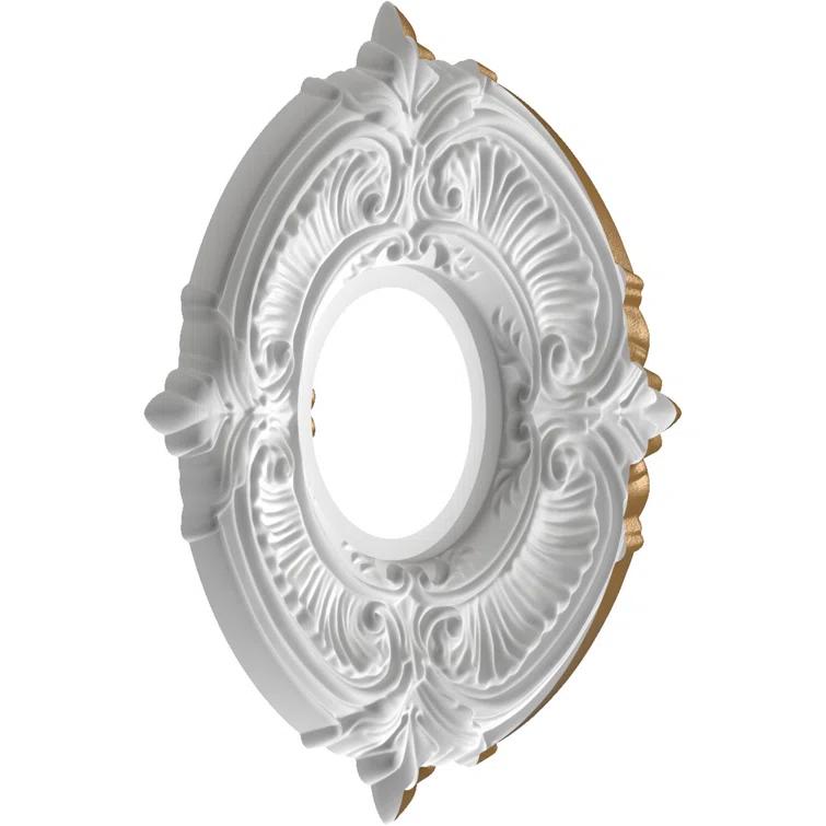 Attica Thermoformed PVC Ceiling Medallion