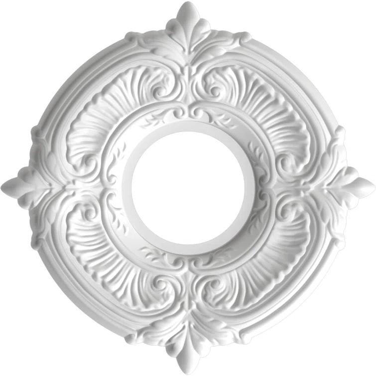 Attica Thermoformed PVC Ceiling Medallion