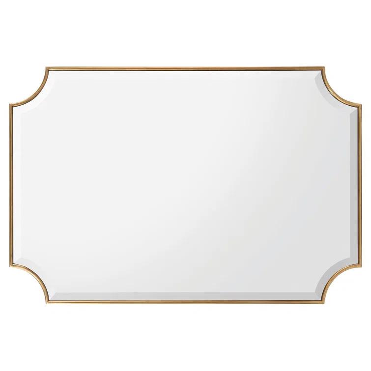 John-Richard Priora Metal Flat Wall Mirror