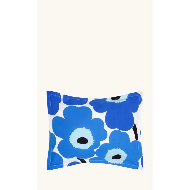Marimekko Unikko Cotton Red Duvet Cover Set