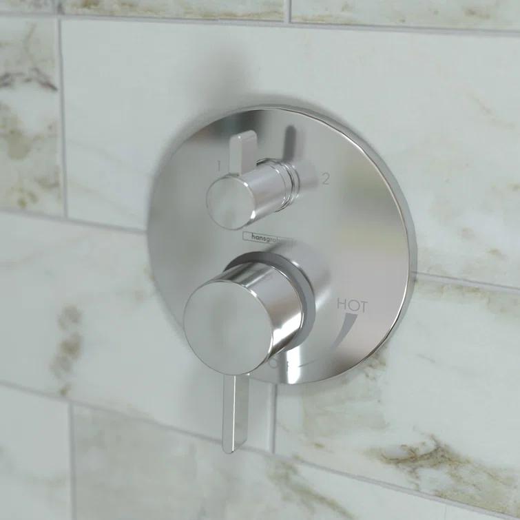Ecostat HG S Pressure Balance Diverter Faucet Trim with Lever Handle