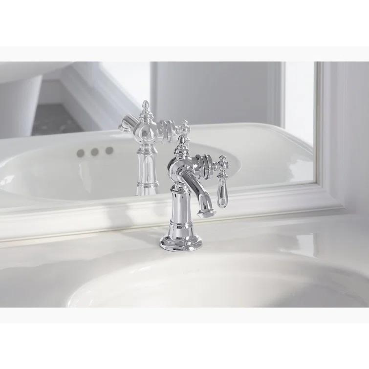 Artifacts® Single Hole Bathroom Faucet with Drain Assembly