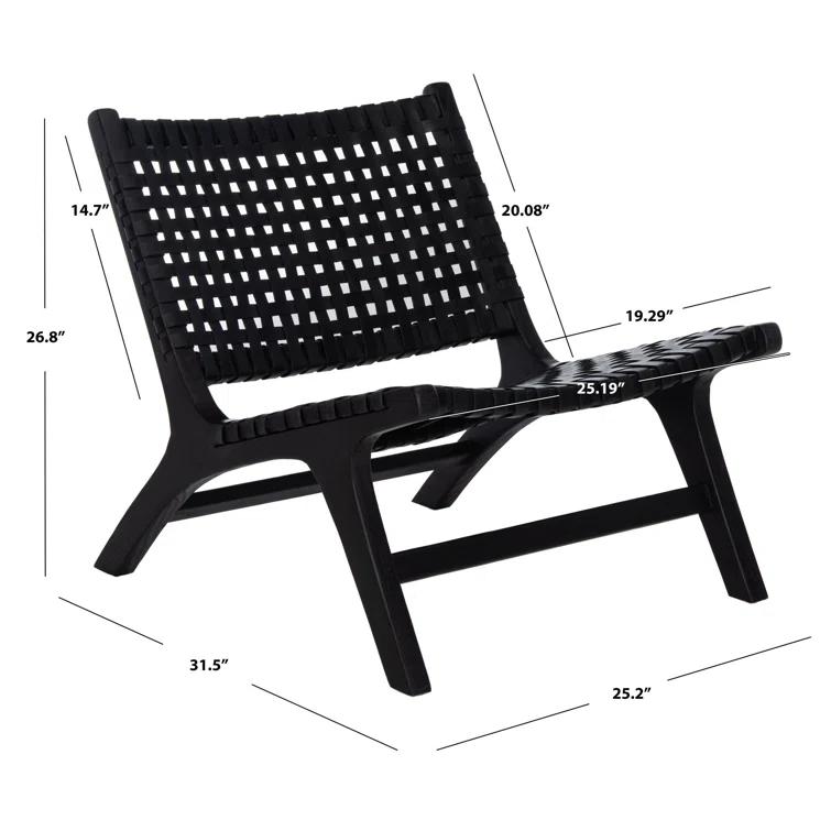 Denman Genuine Leather Side Chair