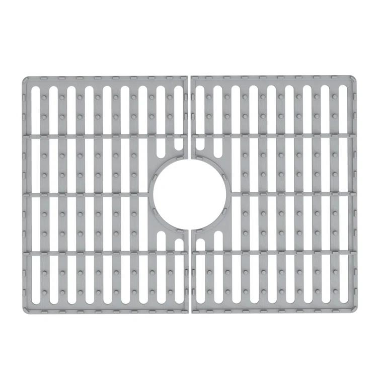 Silicone 20.75 in. x 14.875 in. Silicone Bottom Grid for 24 in. Single Bowl Kitchen Sink