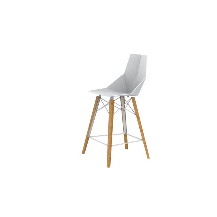 Faz Wood - Counter Stool - Set Of 4 - Basic/Injection