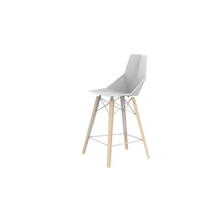 Faz Wood - Counter Stool - Set Of 4 - Basic/Injection