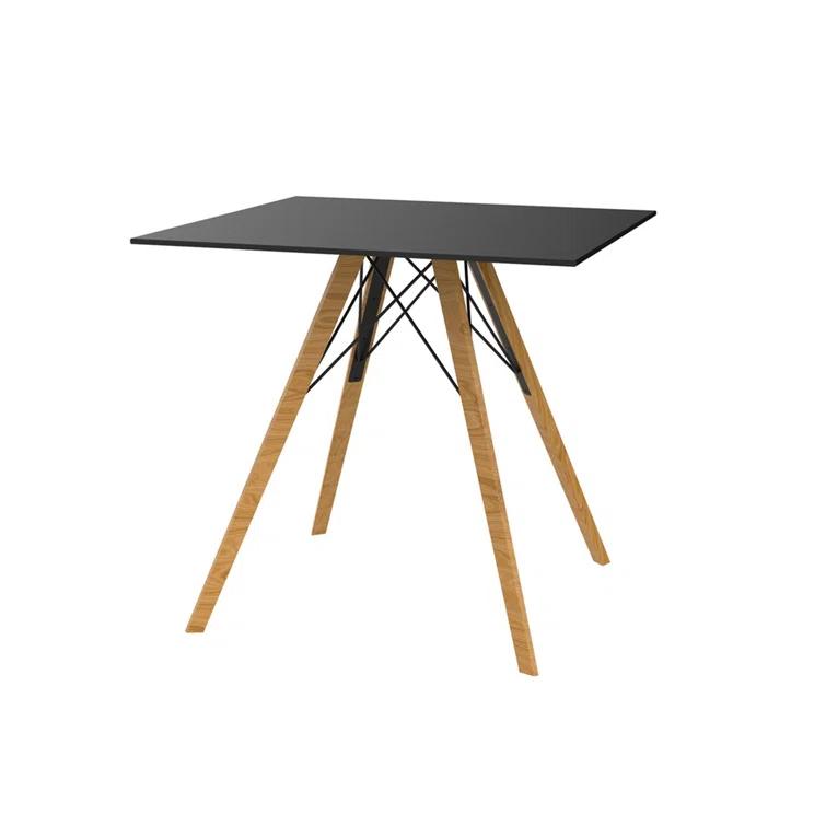 Faz Wood Dining Table Edge Top - Square