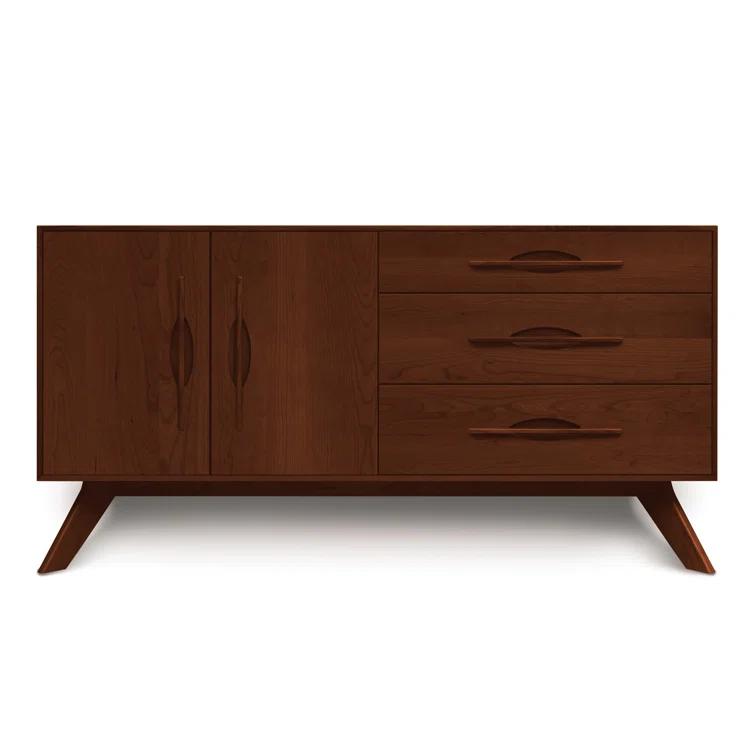 Audrey 66.13'' Solid Wood Sideboard