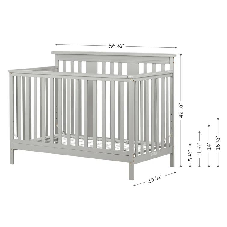Cotton Candy 2 -in-1 Convertible Crib