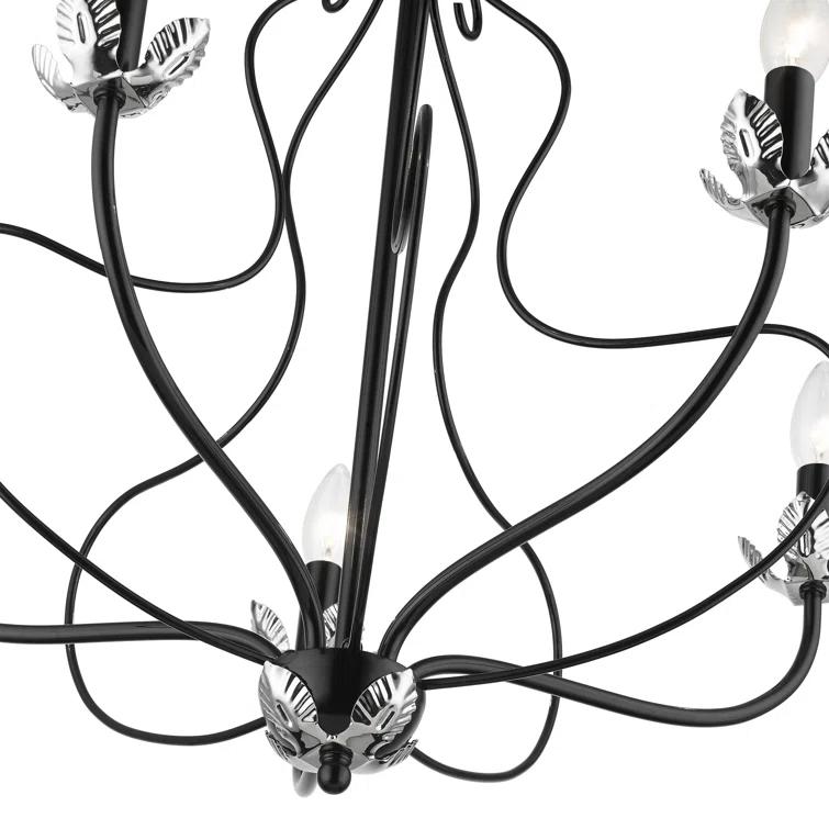 Mallory 5 - Light Dimmable Chandelier