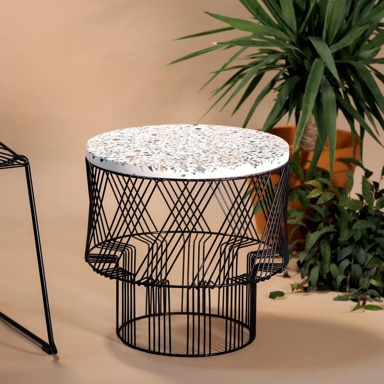 Terrazzo End Table
