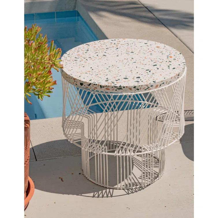 Terrazzo End Table