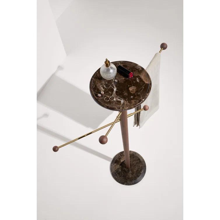 Nomon TOANE Toallero Wood 4 Freestanding Towel Stand