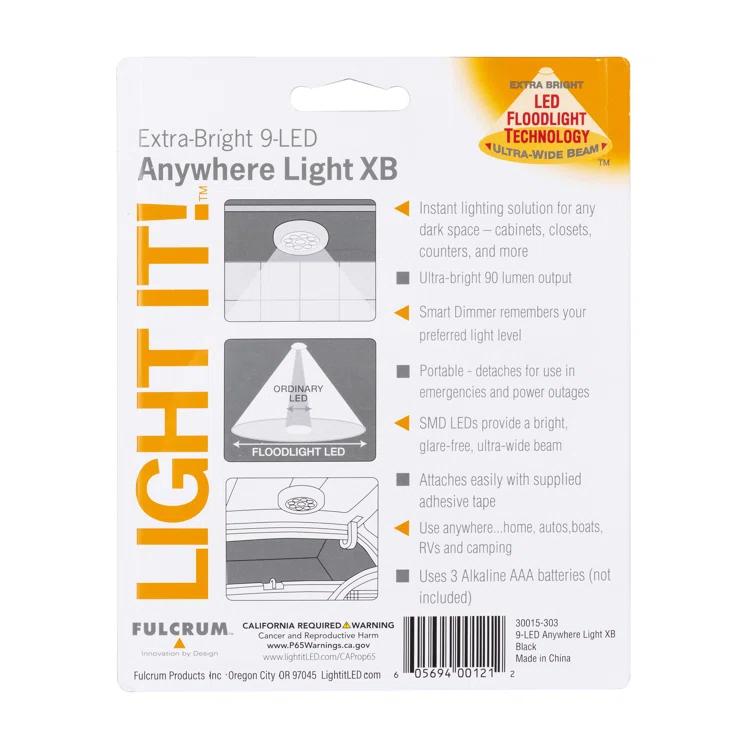 Fulcrum 9 - Light LED Under Cabinet Puck Light