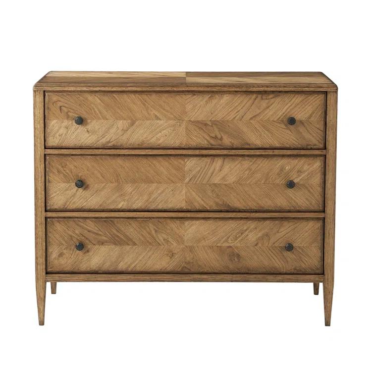 Nova Solid Wood 46'' W 3 - Drawer Dresser
