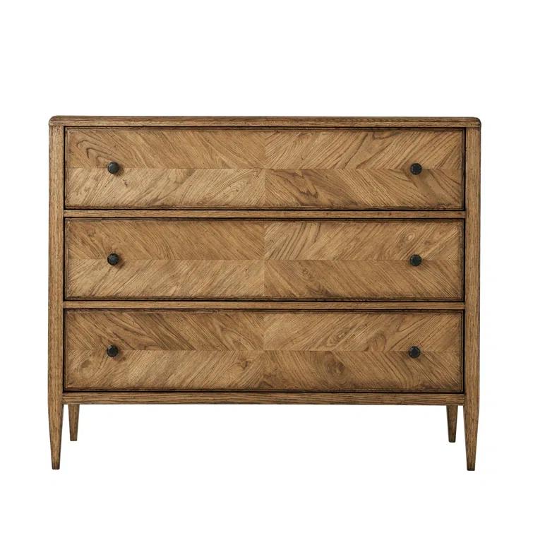Nova Solid Wood 46'' W 3 - Drawer Dresser