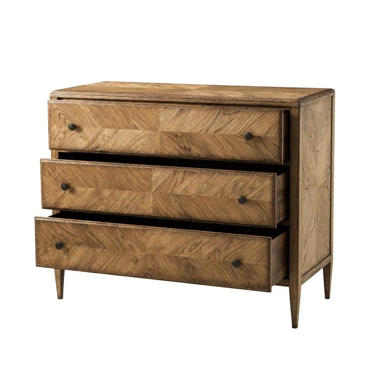Nova Solid Wood 46'' W 3 - Drawer Dresser