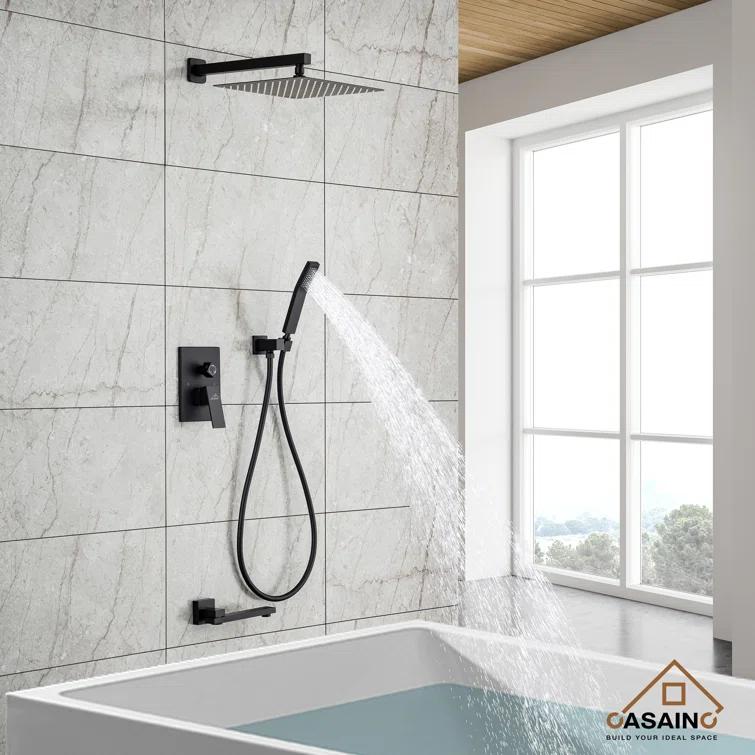 Pressure-Balanced (Temperature And Volume) All-In-One Kit with Rough in-Valve