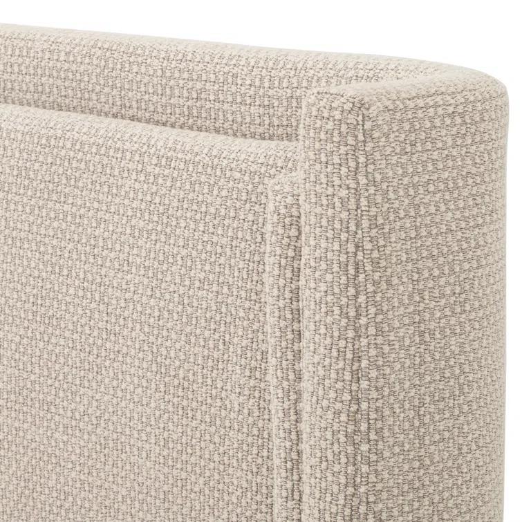 Joss & Main Lenae Upholstered Metal Platform Bed