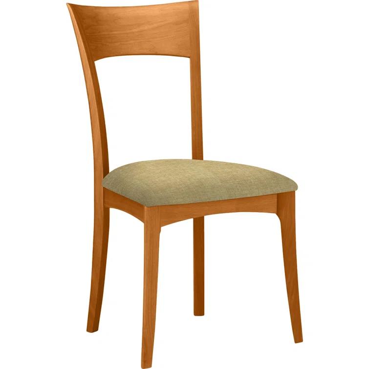 Ingrid Genuine Leather Upholstered Side Chair