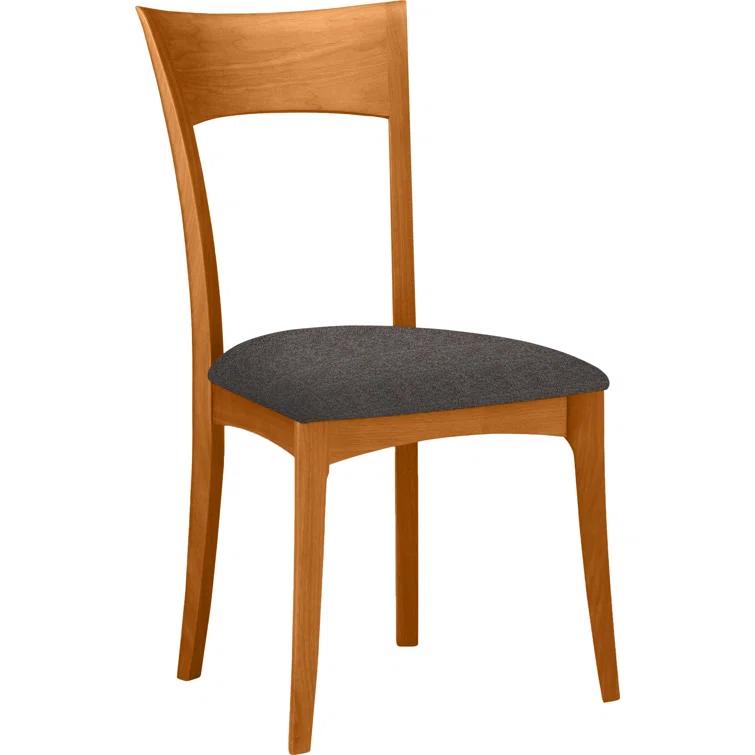 Ingrid Genuine Leather Upholstered Side Chair