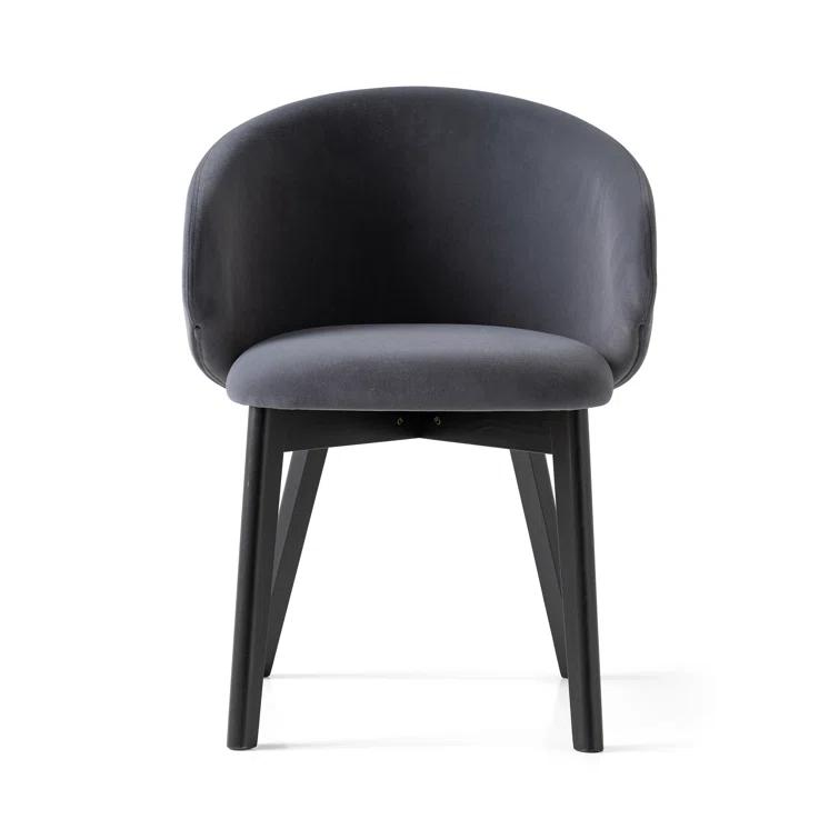 Tuka Upholstered Armchair with Wooden Frame
