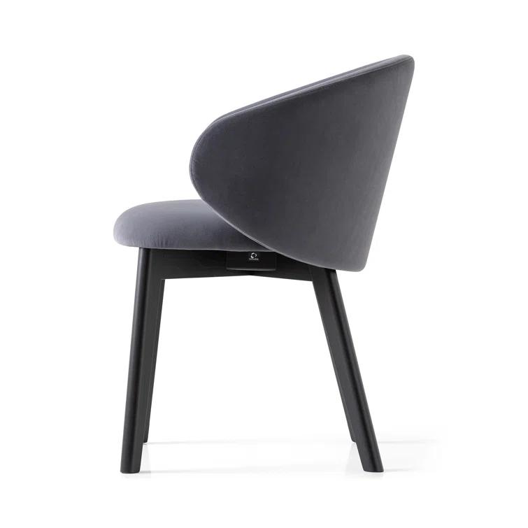 Tuka Upholstered Armchair with Wooden Frame