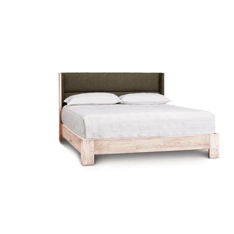 Sloane Upholstered Wingback Bed