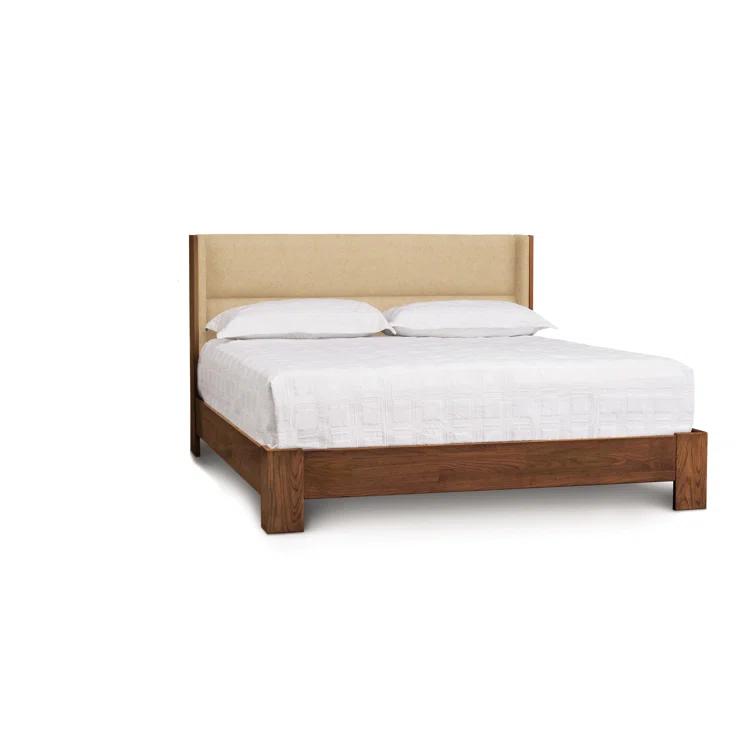 Sloane Upholstered Wingback Bed