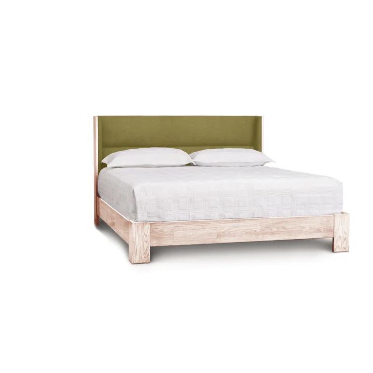 Sloane Upholstered Wingback Bed